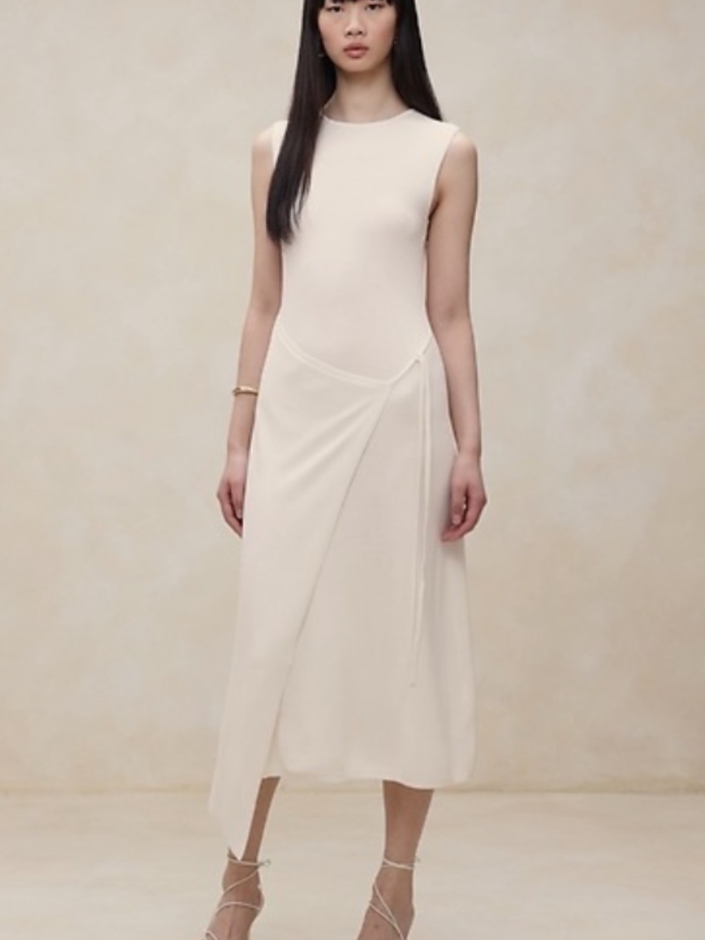 Banana Republic Knot Wrap Dress